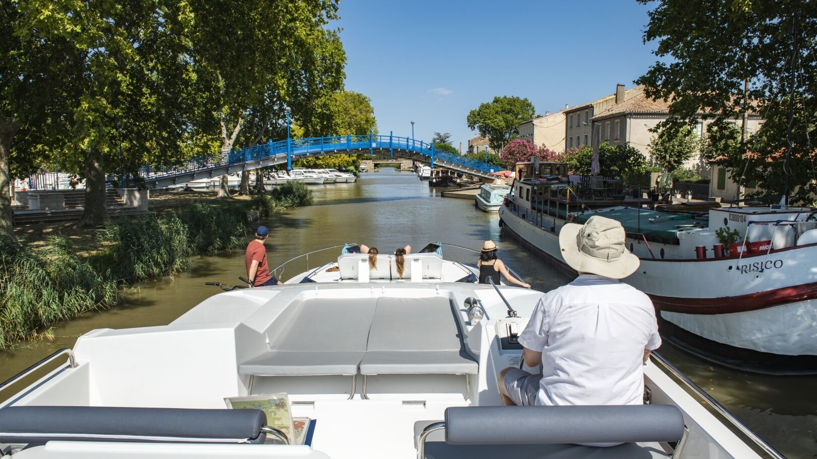 Le Boat, Canal du Midi, Frankreich — Foto: Le Boat / Holger Leue