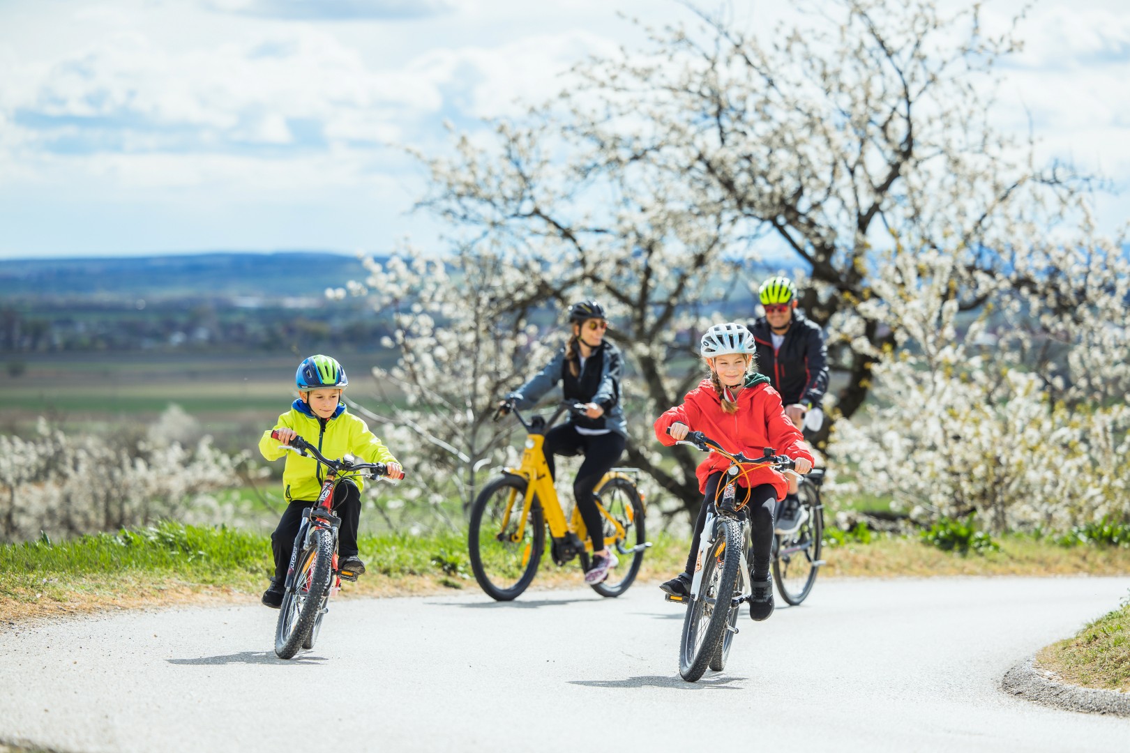 Kirschblütenweg im Burgenland — Foto: Burgenland Tourismus / Tommi Schmid