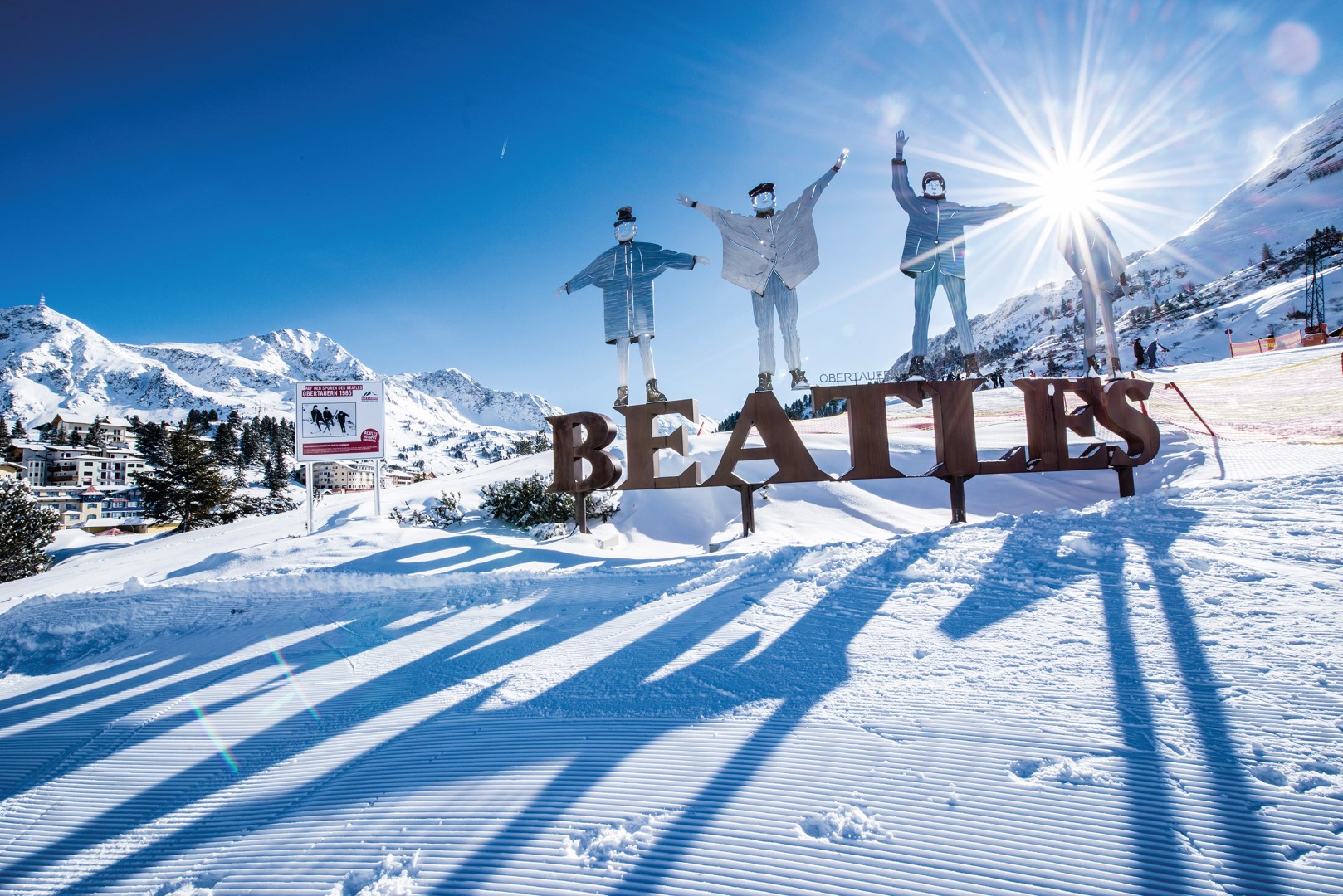 Beatles präsent in Obertauern — Foto: TVB Obertauern