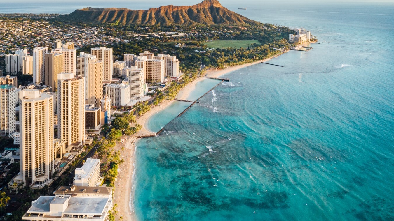 Waikiki Beach, Hawaii   — Foto: Hawaii Tourism Authority / Vincent Lim 