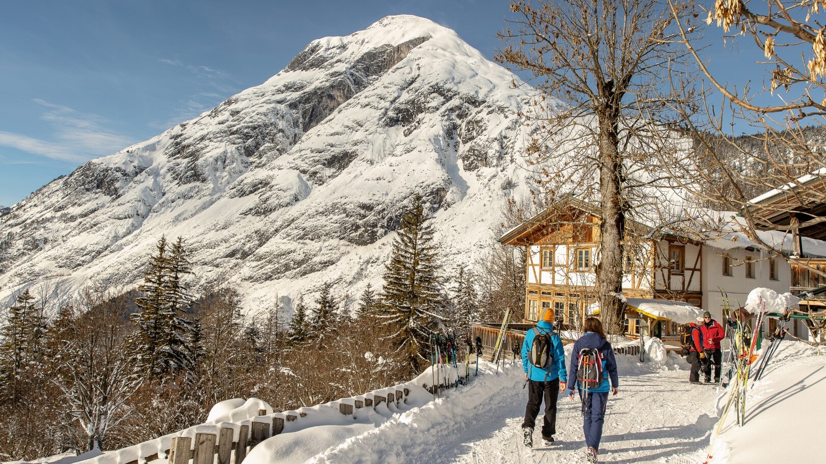 Weitwandern Etappe 3, Ropferstubm, Region Seefeld  — Foto: Region Seefeld / Geyer 