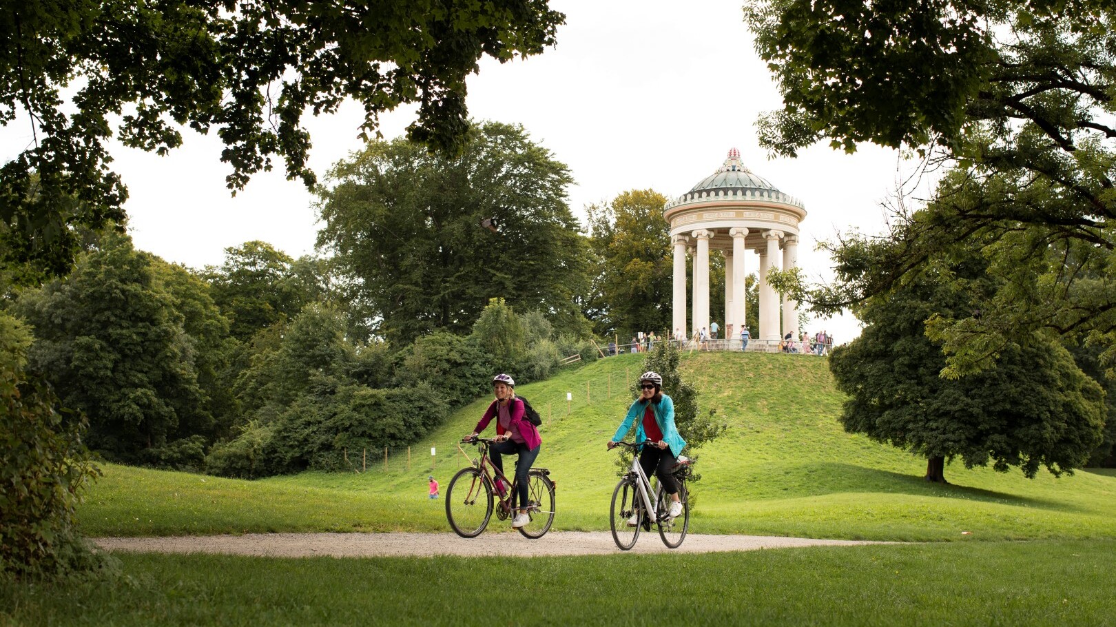 Auf olympischen Spuren — Foto: München Tourismus / Frank Stolle

