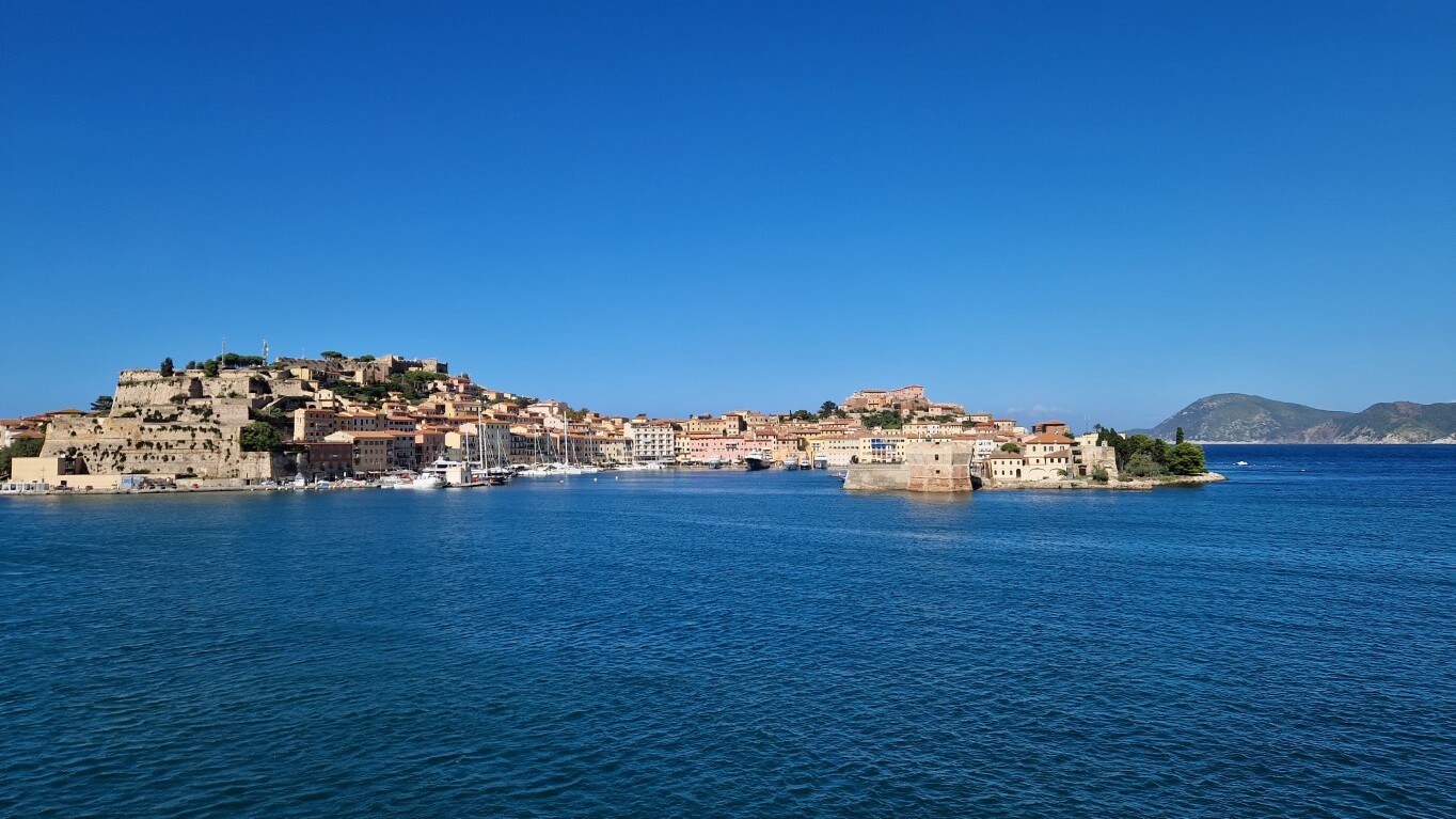 Ankunft in Portoferraio — Foto: Dieter Putz