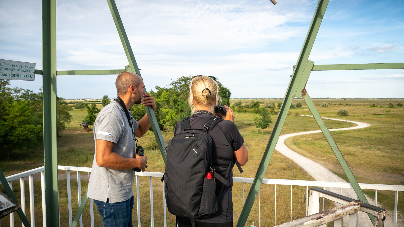 Ein alter Wachturm ist heute ein Aussichtspunkt   — Foto: Burgenland Tourismus GmbH / Andreas Hafenscher