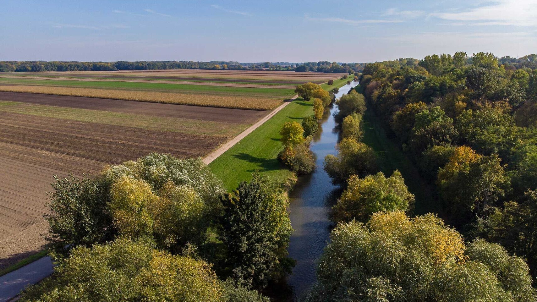 Die Leithaauen im Dreiländereck im Nordburgenland — Foto: Burgenland Tourismus GmbH / Stills & Emotions