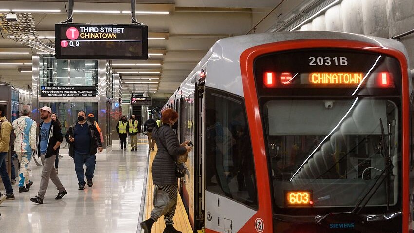 Neue Central Subway San Francisco — Foto: SFMTA