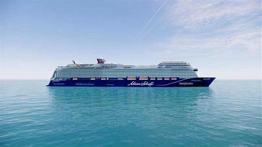 So wird die Mein Schiff 7 aussehen — Foto: TUI Cruises