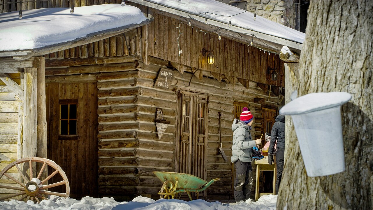 Sugar Cabin in Montérégie   — Foto: Tourisme Montérégie  