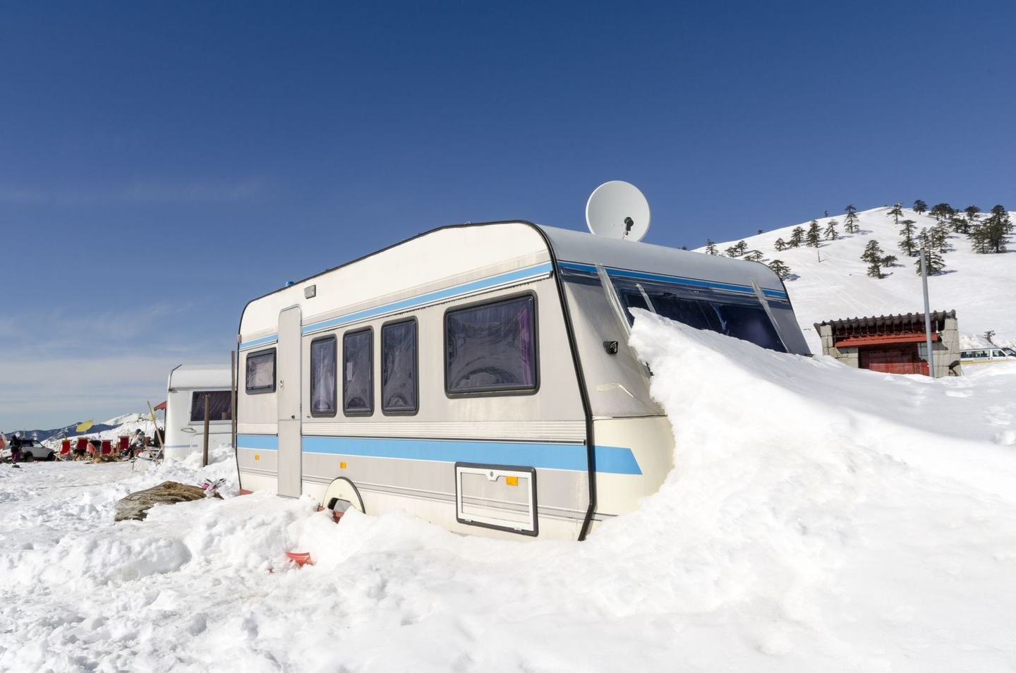 Wintercamping — Foto: Shutterstock / bereitgestellt von ÖCC