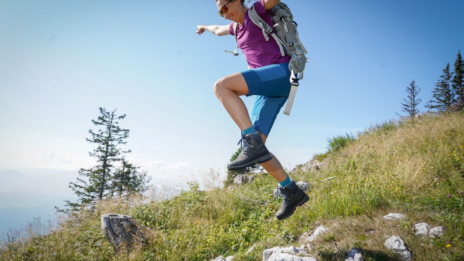 Sommerendspurt auf der Raxalpe — Foto: Roman Zach-Kiesling