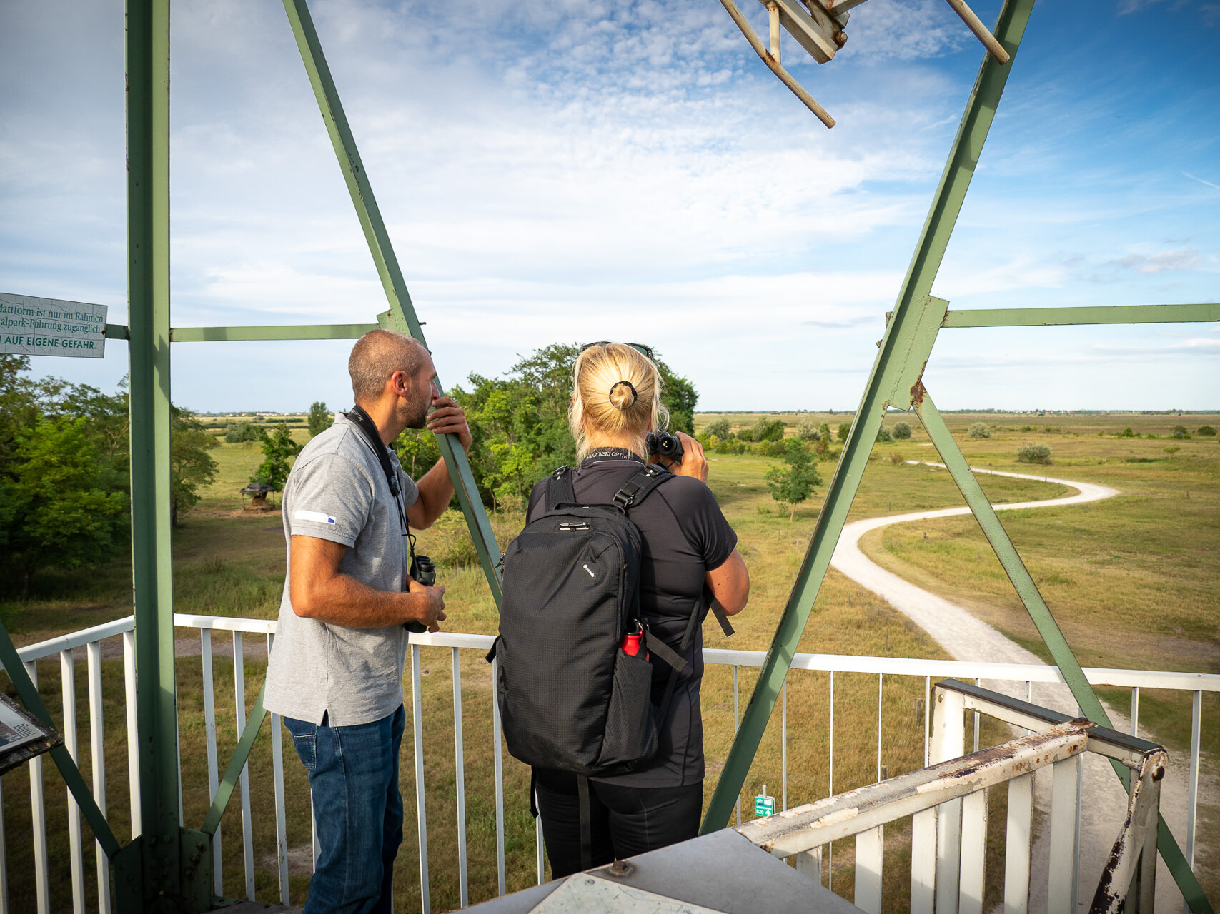 Ein alter Wachturm ist heute ein Aussichtspunkt   — Foto: Burgenland Tourismus GmbH / Andreas Hafenscher