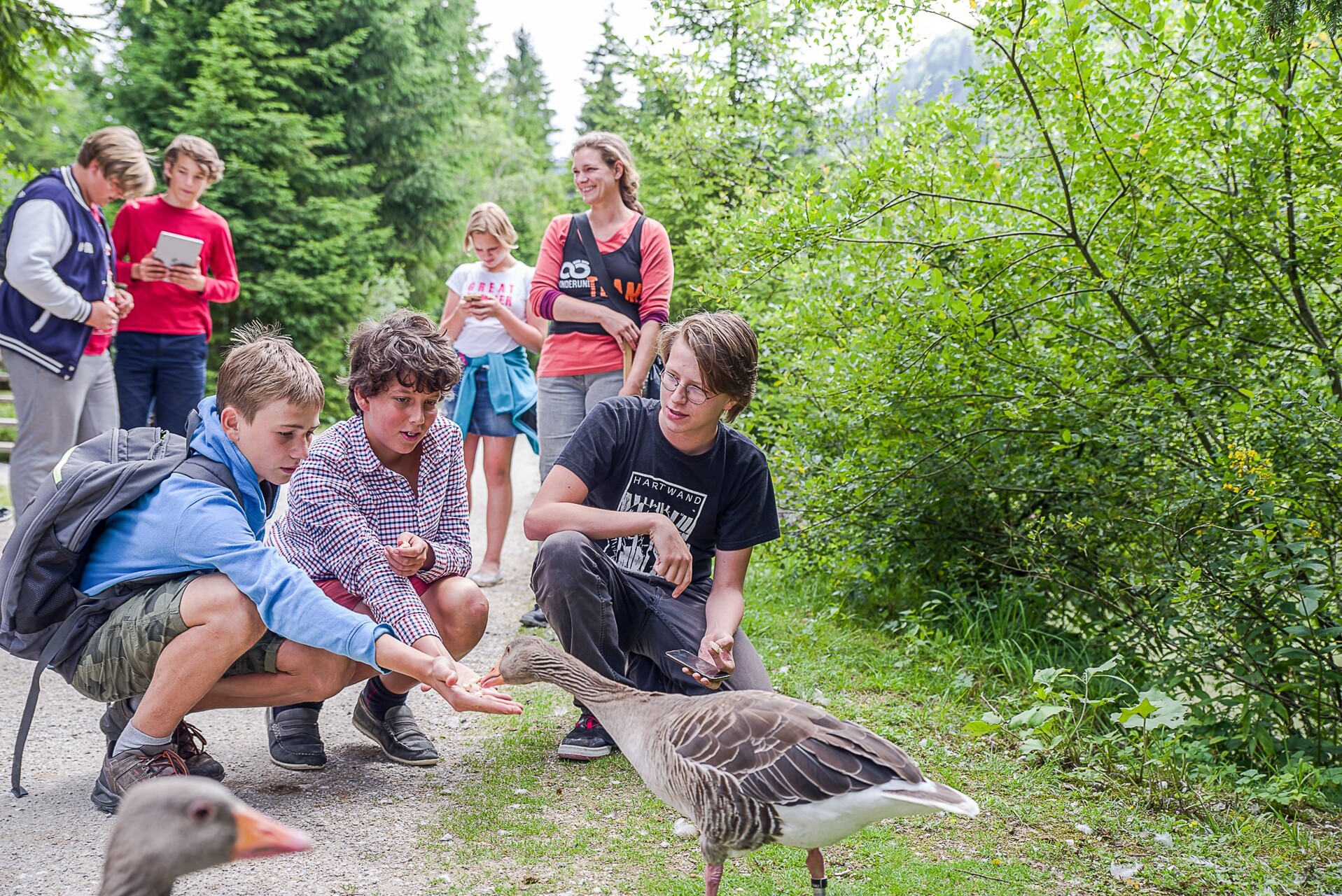 Naturerlebnisse mit der Familie  — Foto: Naturschauspiel-TVB Traunsee-Almtal