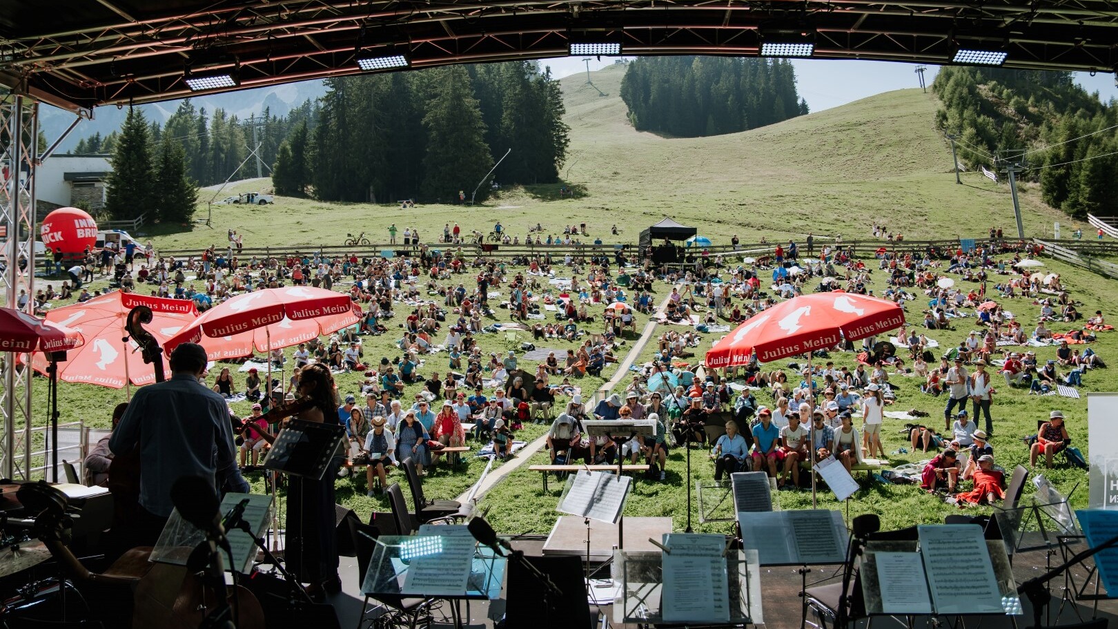 Klassik am Berg   — Foto: Dino Bossnini / Tiroler Kammerorchester Innstrumenti 