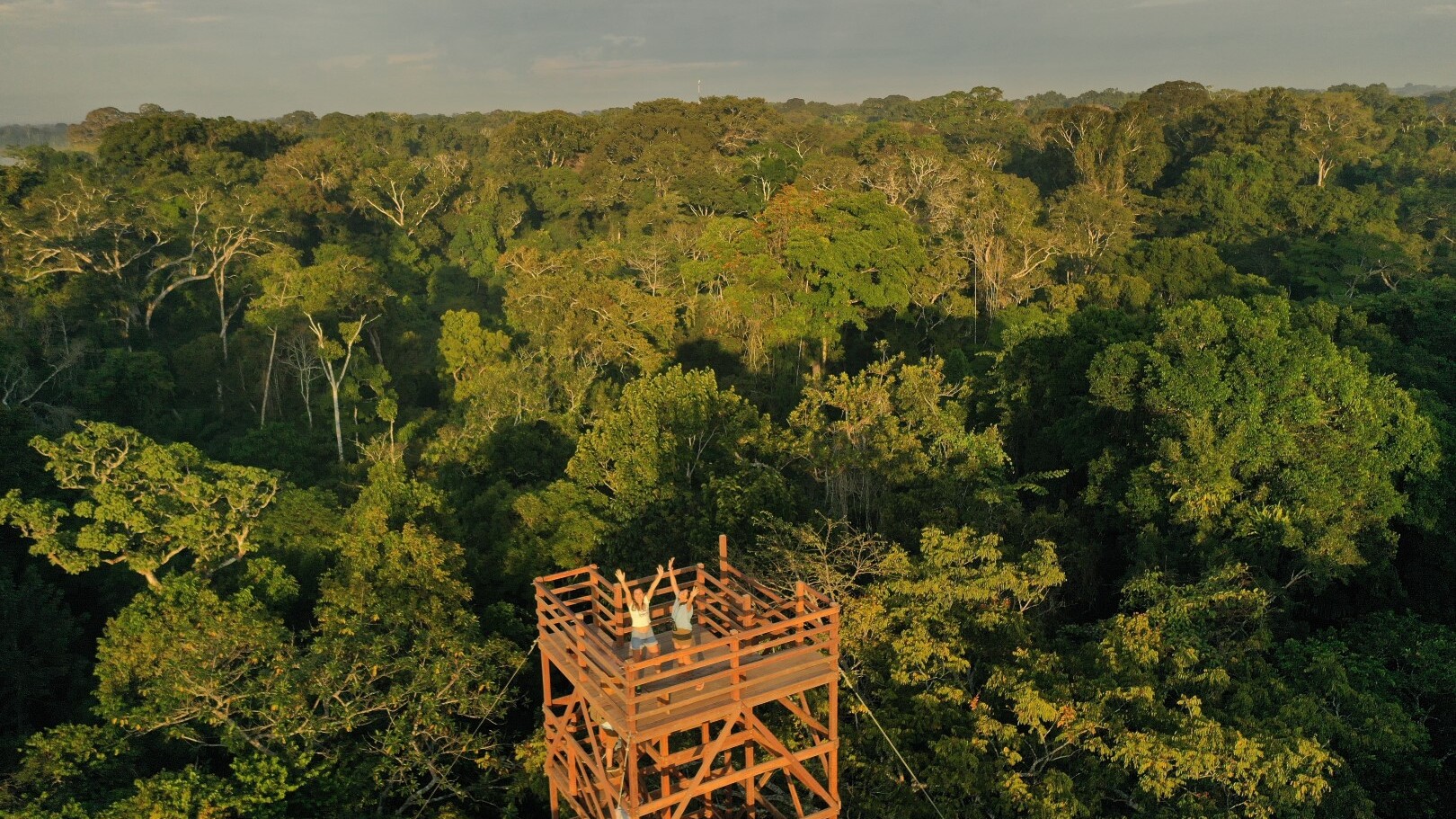 Mirador Hotel Inkaterra in Tambopata — Foto: Promperú