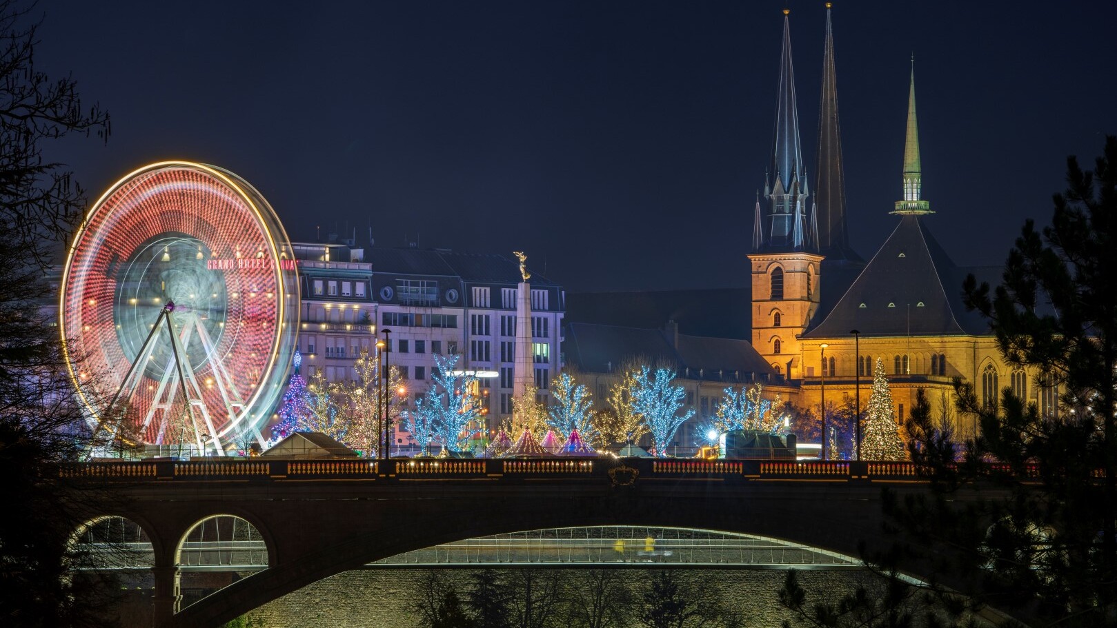 Christmas Market in Luxembourg — Foto: LFT / Alfonso Salgueiro