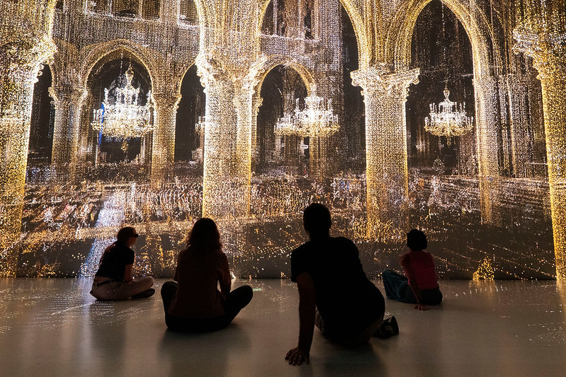 Notre-Dame Immersive / Ars Electronica (AT), Iconem (FR), Histovery (FR) — Foto: Notre Dame 3D data from Andrew Tallon, Yann Arthus Bertrand and TSVP; Photo in Deep Space 8K: Ars Electronica / Magdalena Sick-Leitner