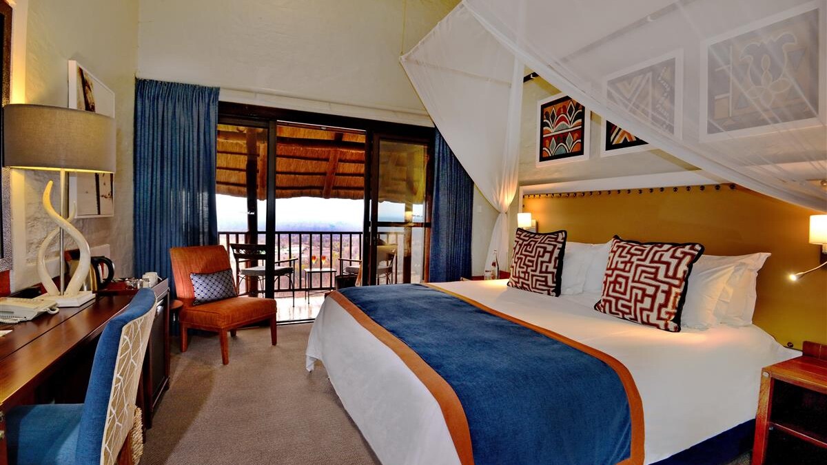 Neues Zimmer der Lodge Waterhole — Foto: Victoria Falls Safari Lodge