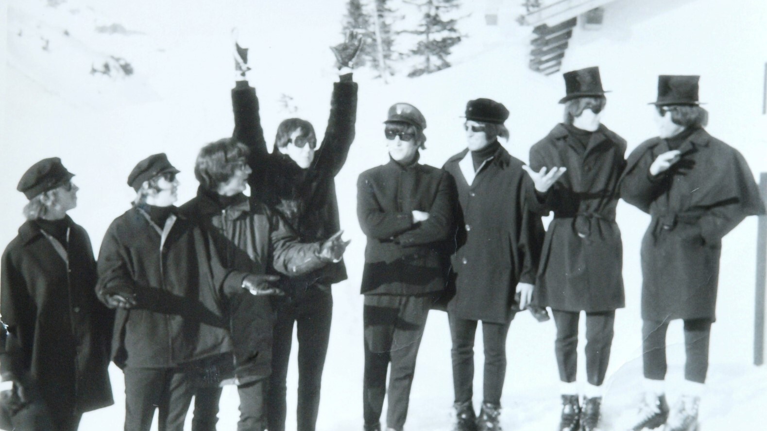 Die Beatles mit ihren Doubles  — Foto: TVB Obertauern