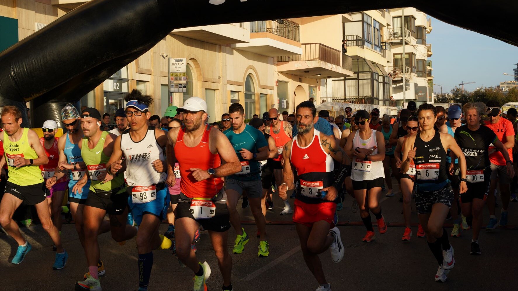 Startpunkt des La Valette Marathons — Foto: VisitMalta 