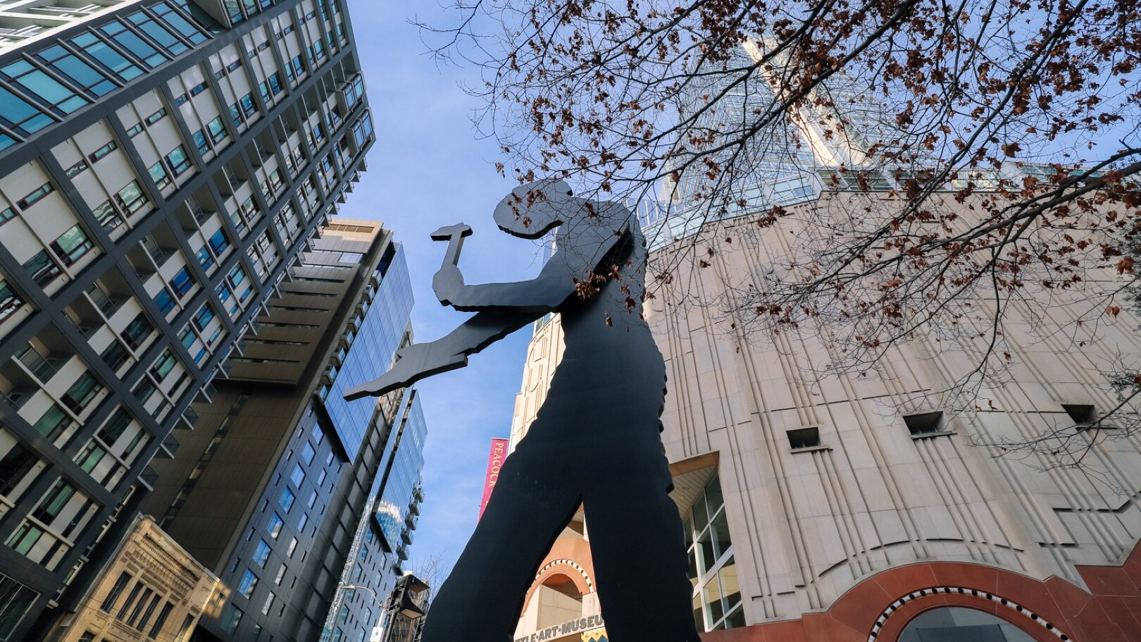 Seattle Art Museum, Hammering Man — Foto: Visit Seattle / reina86