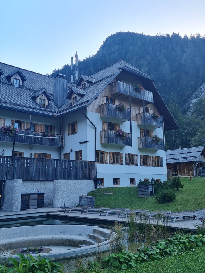 Hotel Plesnik im Logarska-Tal — Foto: Christiane Reitshammer