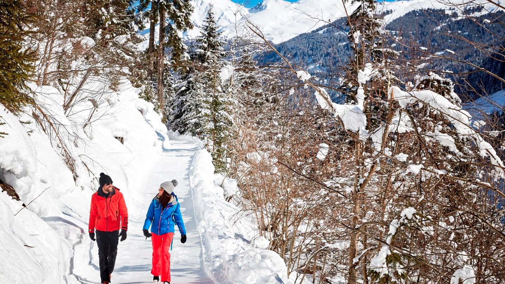 Winterweitwandern von Kappl nach See  — Foto: TVB Paznaun–Ischgl 