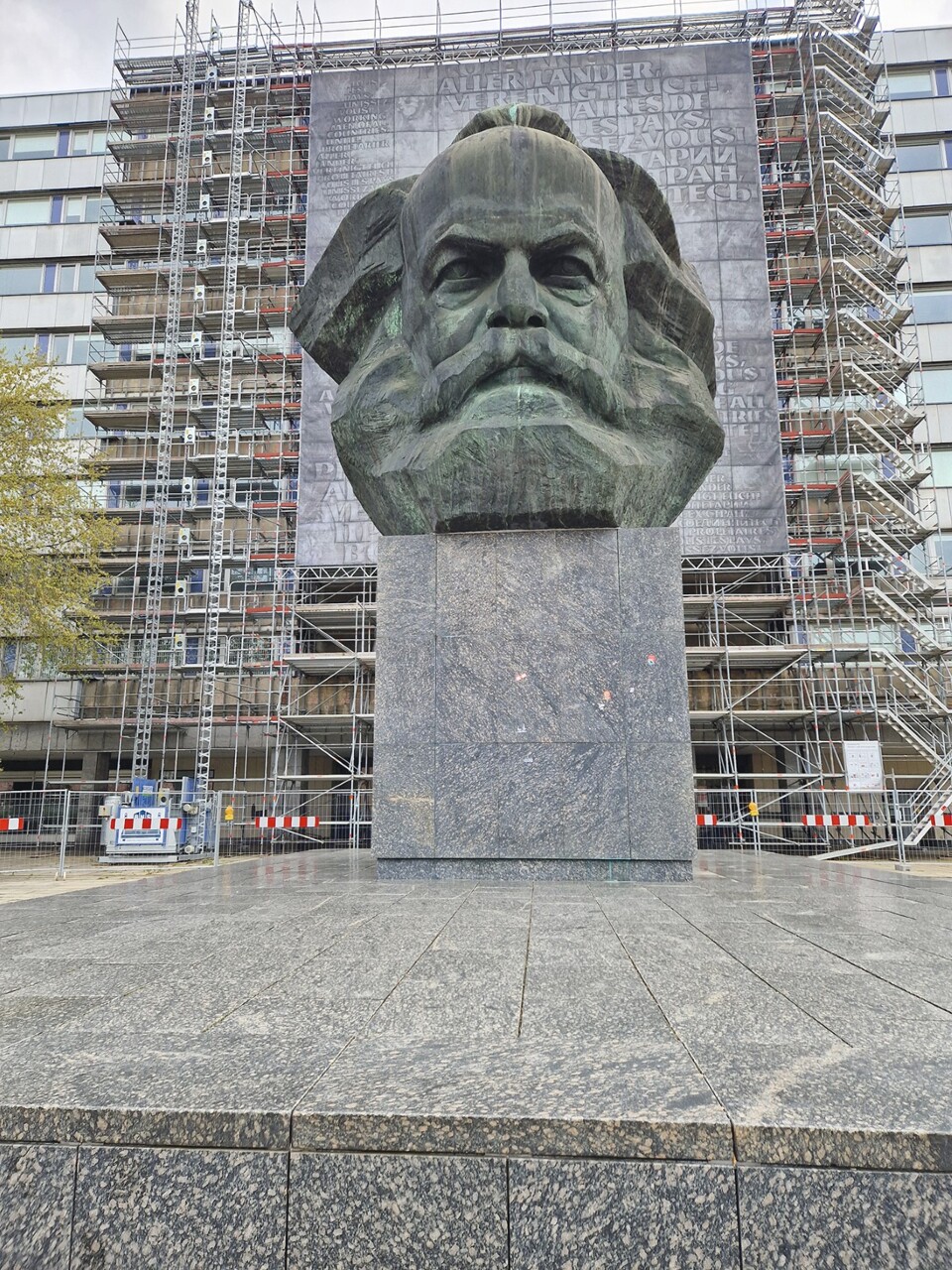 Interimistischer Namensgeber: Karl Marx — Foto: Elo Resch-Pilcik