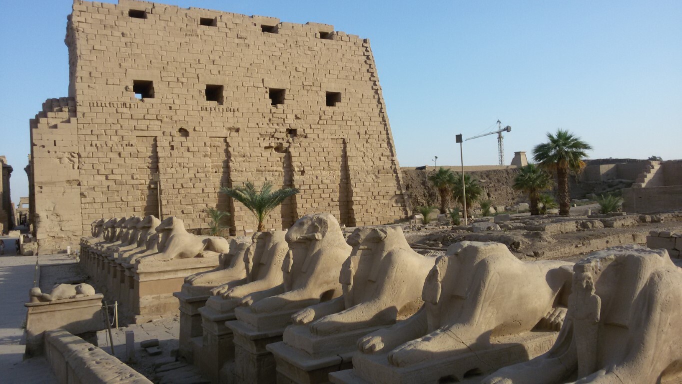 Karnak Tempel — Foto: Martha Stezl