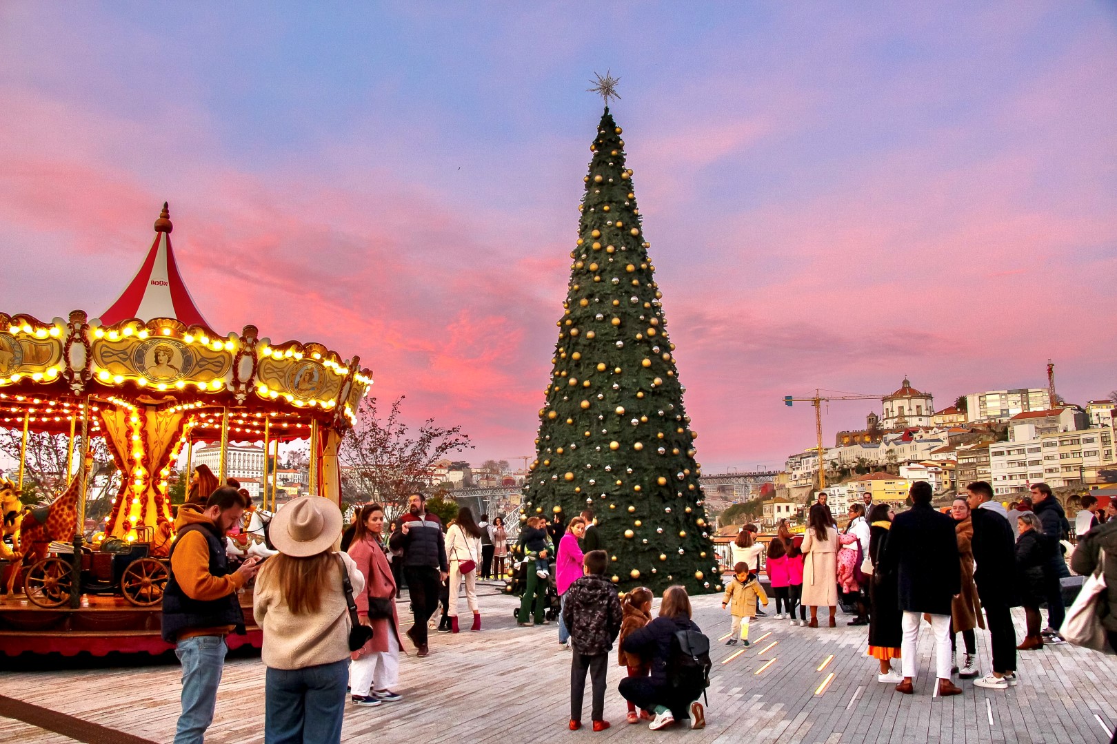 Weihnachtszauber in Porto — Foto: wowporto