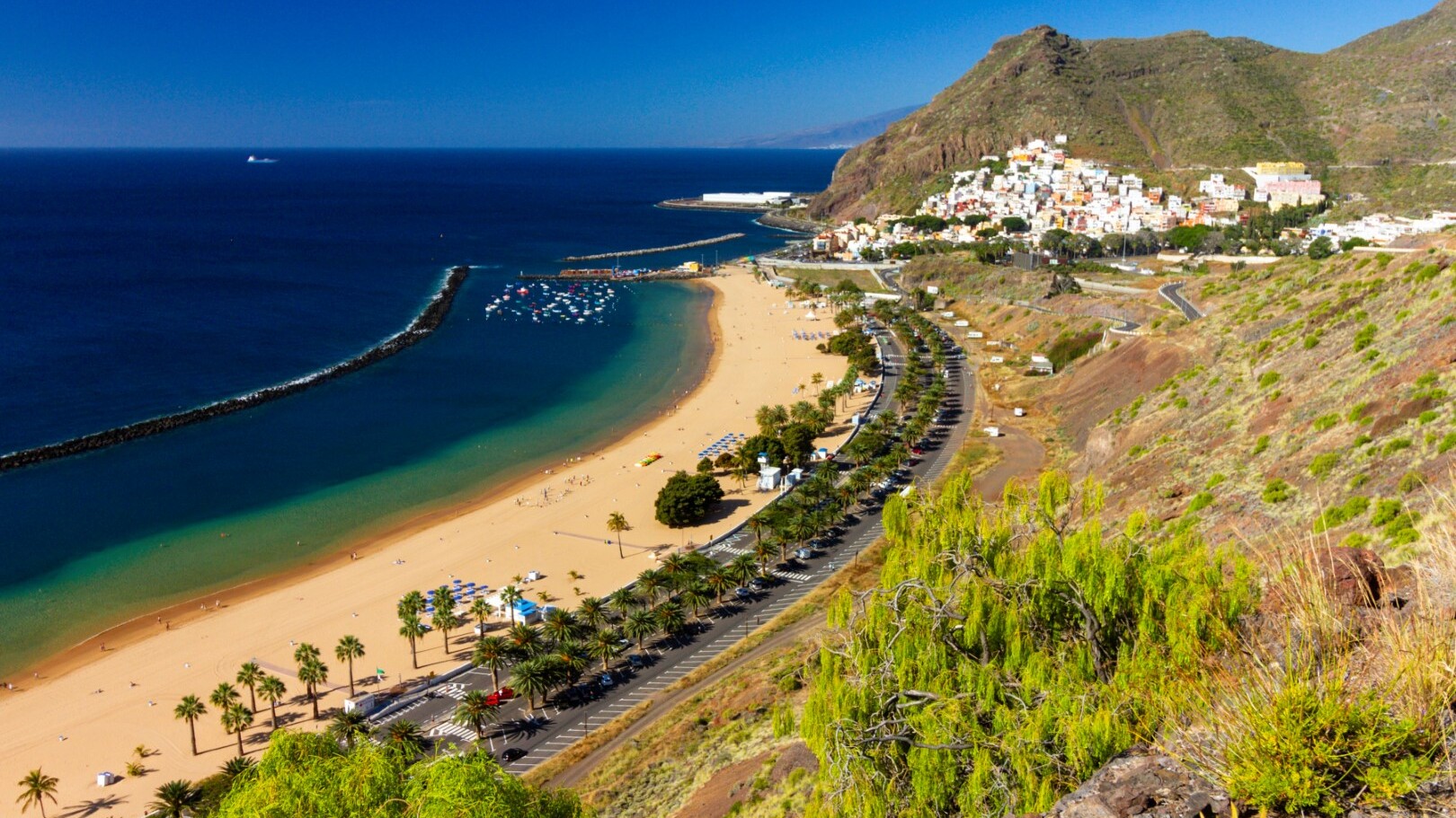 Playa de Las Teresitas   — Foto: Turismo de Canarias 