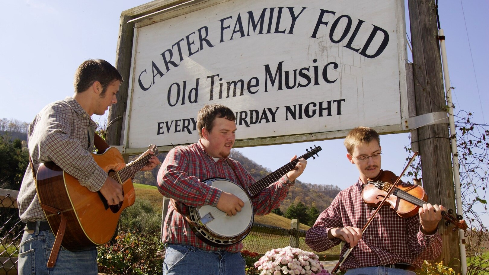 Bluegrass Musiker, Carter Family Fold — Foto: Virginia Tourism Corporation  