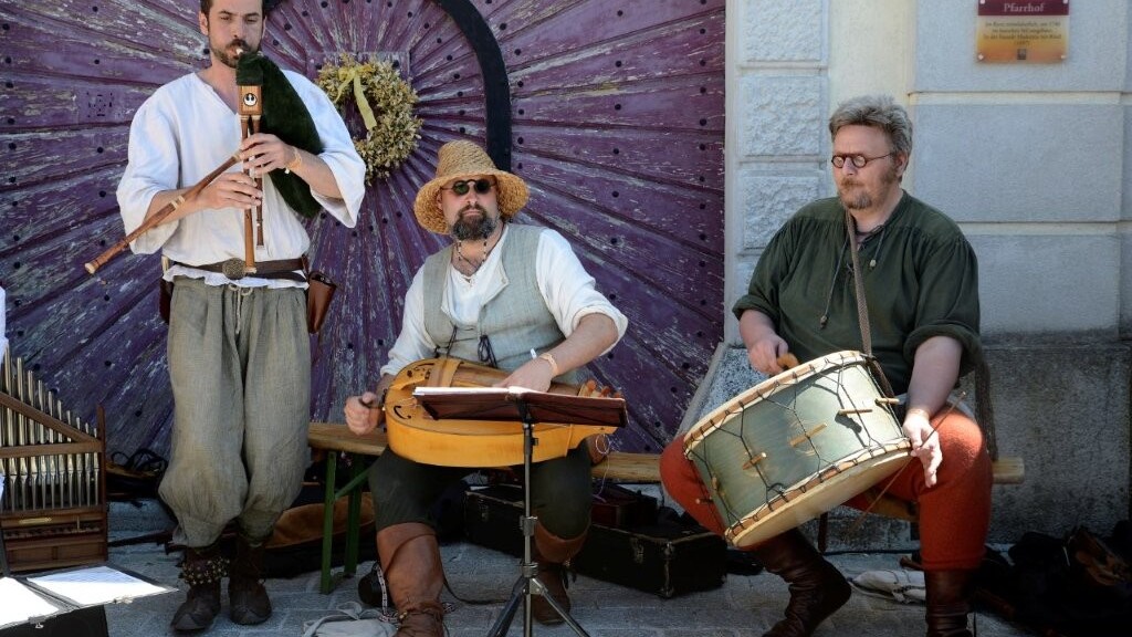 Mittelalterfest in Hainburg — Foto: Gästeinfobüro Hainburg