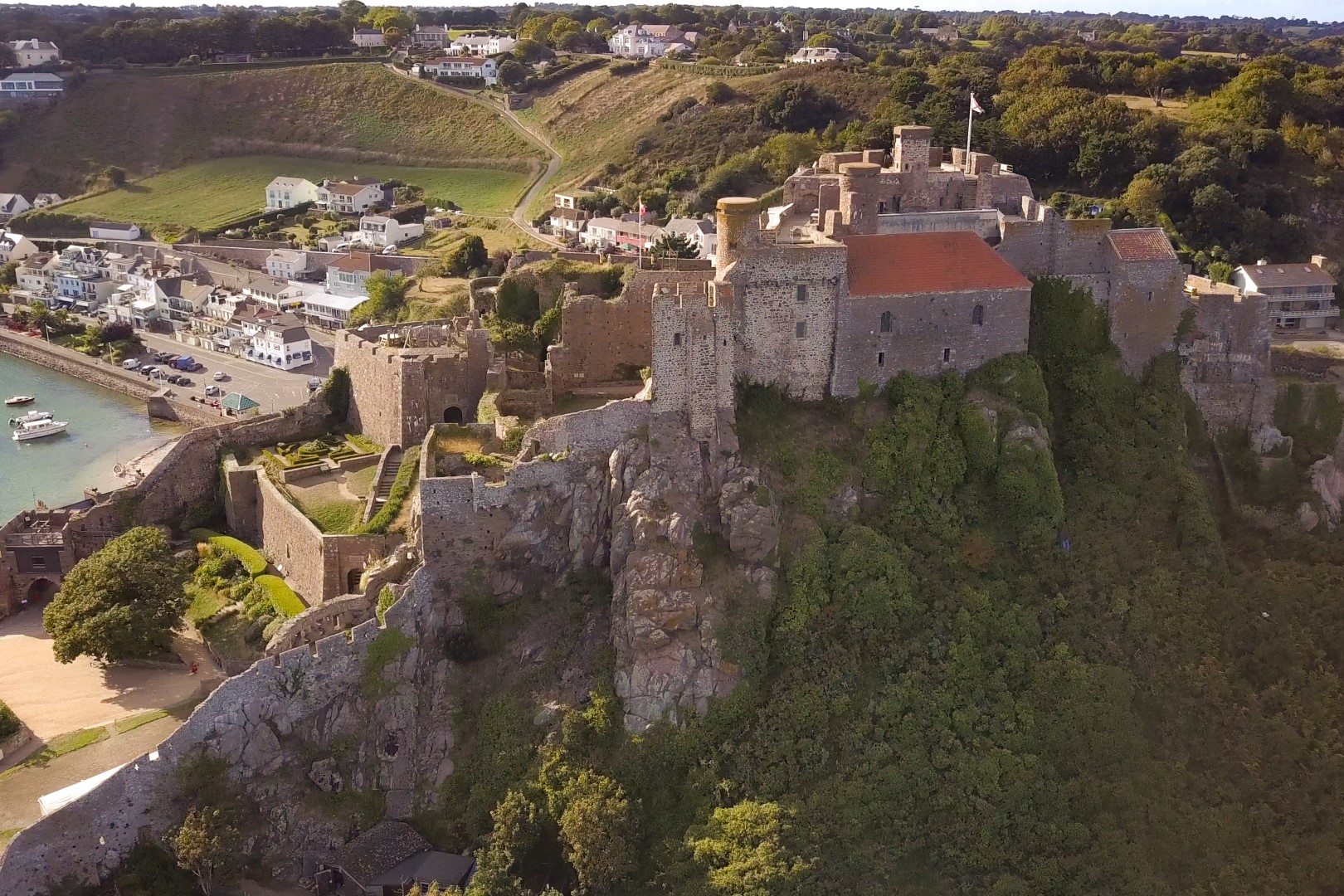 Mont Orgueil Castle auf Jersey — Foto: Visit Jersey