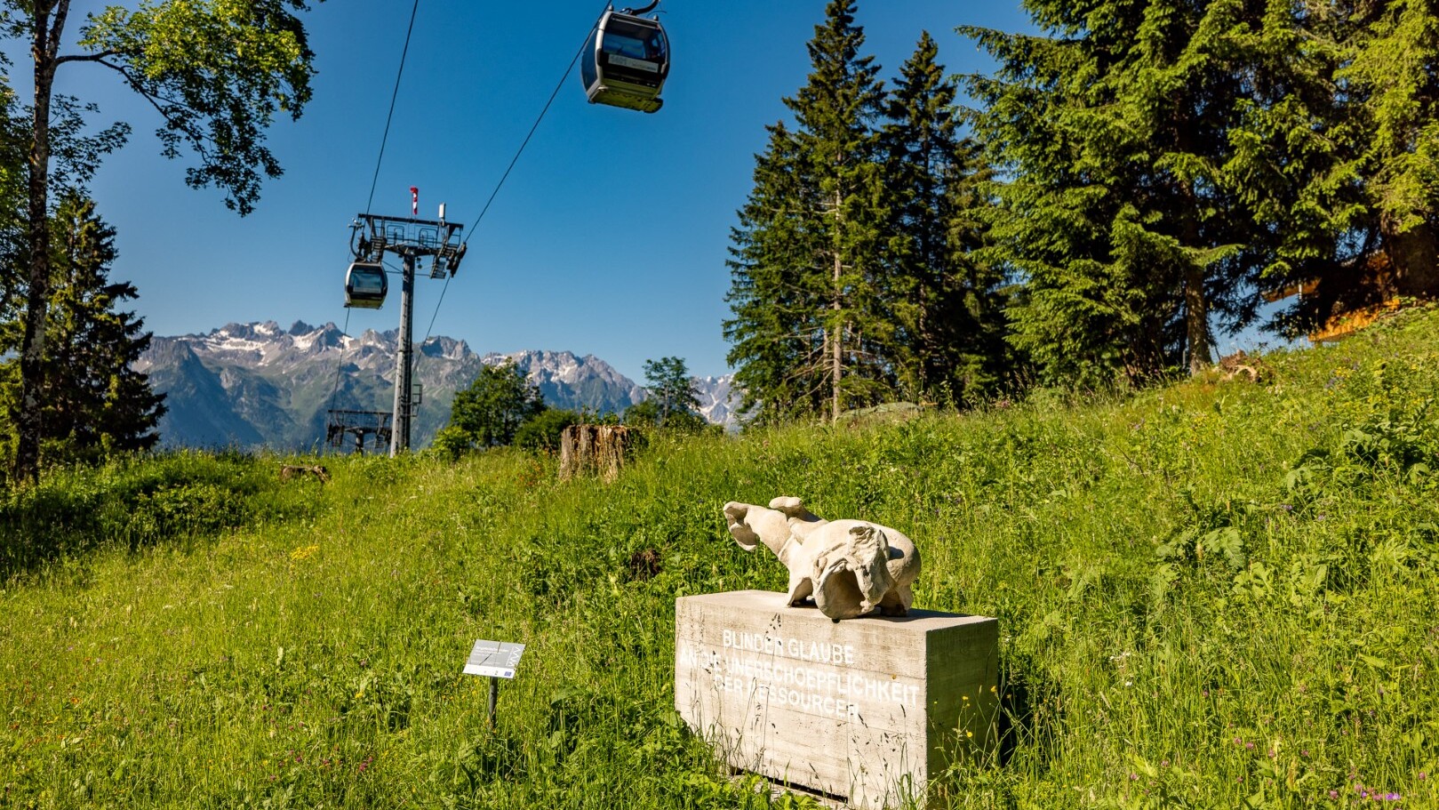 Alpine Art Muttersberg, Bludenz — Foto: Alpenregion Bludenz Tourismus GmbH / Wolfgang Spekner  