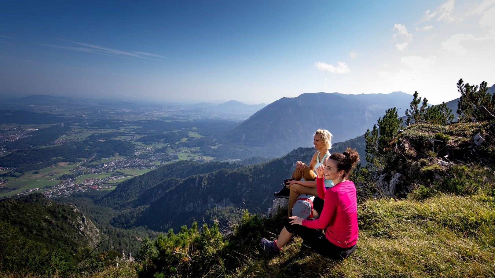 Der grenzüberschreitende Salzalpensteig  — Foto: Bad Reichenhall Tourismus & Stadtmarketing 