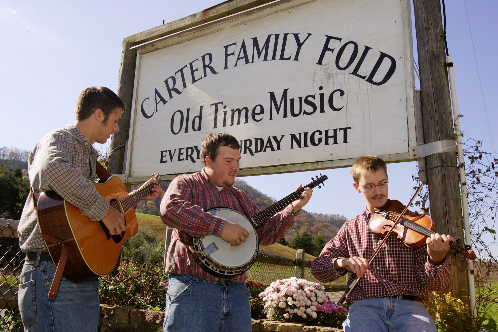 Bluegrass Musiker, Carter Family Fold — Foto: Virginia Tourism Corporation  